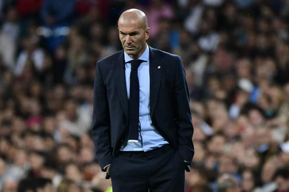 Zidane fue elegido en los premios "The Best" de la Fifa como el mejor entrenador del año. / AFP