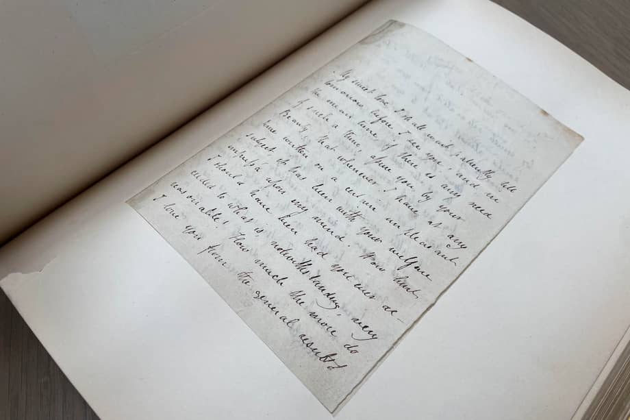 Esta es una de las cartas que el poeta John Keats escribió a su prometida Fanny Brawne, entre 1819 y 1820.