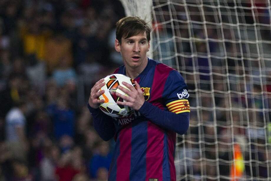 Lionel Messi, delantero del Barcelona. Foto: AFP