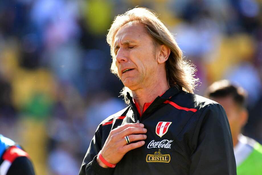 Ricardo Gareca, el técnico argentino de la selección peruana.