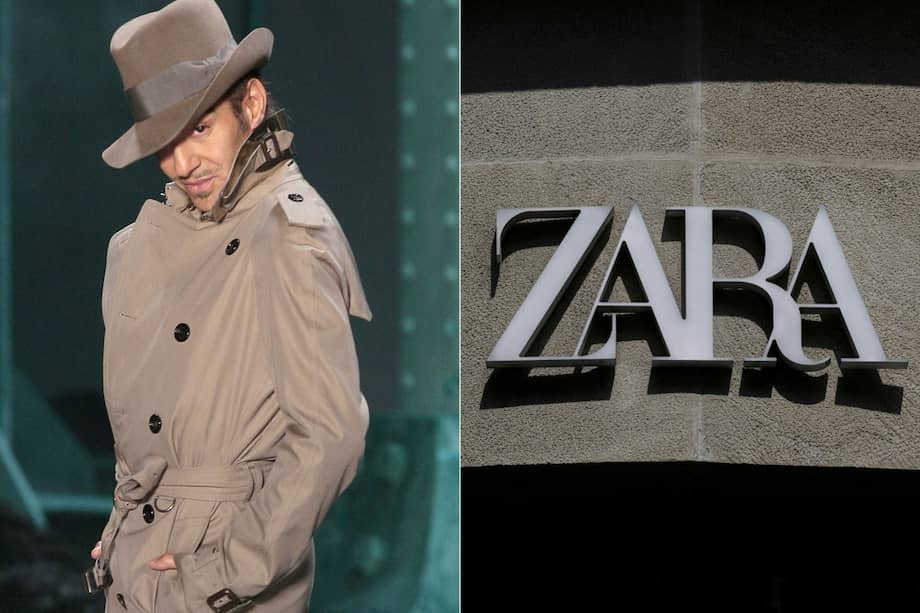Zara anunció una colaboración por dos años con el diseñador John Galliano. / Francois Guillot y Martin Lelievre / AFP