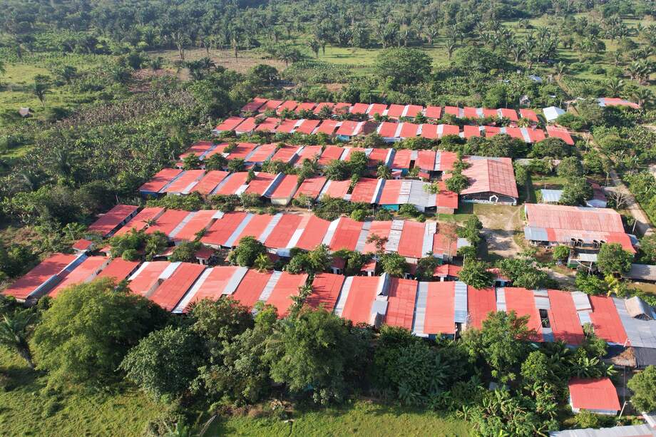 La comunidad del AETCR, hoy comunidad de Villa Paz, Arauquita.
