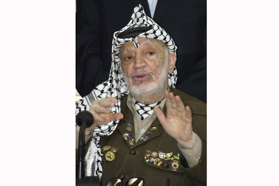Yasser Arafat murió en 2004, sin que se conocieran las causas. / AFP