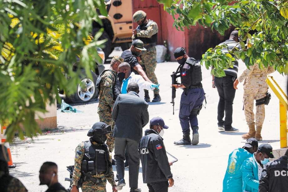 Miembros de la Policía de Haití avanza en la investigación del asesinato del presidente Jovenel Moïse, ¿qué pasó con los cuerpos de seguridad?. / AFP