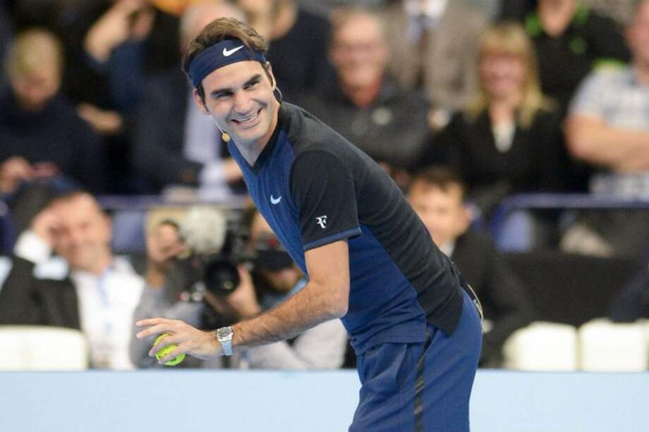 Roger Federer jugará el Torneo de Maestros. Foto: AFP