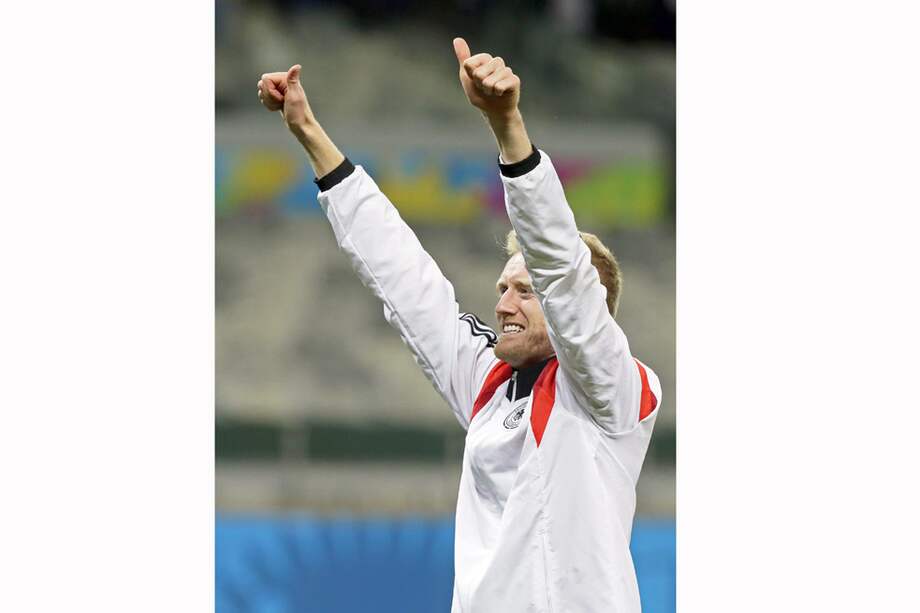 Con tres goles en Brasil 2014, el delantero alemán André Schürrle se ha convertido en el as bajo la manga del entrenador Joachim Löw en el Mundial. / EFE