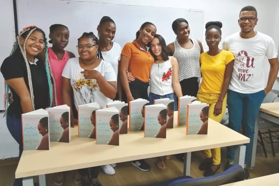 Ellos son algunos de los líderes beneficiaros de la Fundación Manos Visibles. / Cortesía