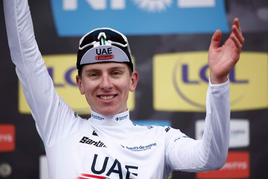Tadej Pogacar, el líder de la París-Niza.