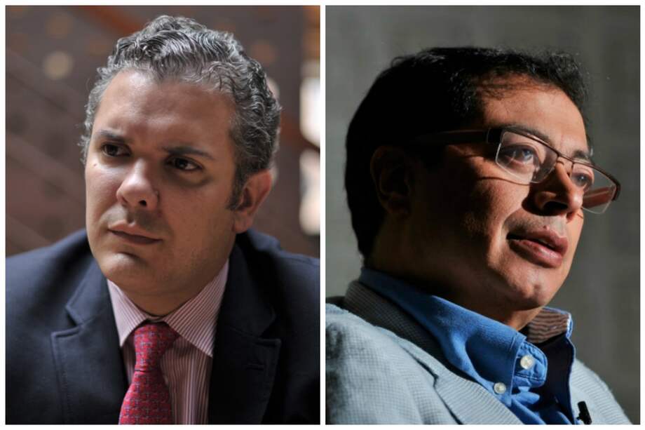 Iván Duque y Gustavo Petro, los ganadores de las dos consultas que se realizaron durante estas elecciones.