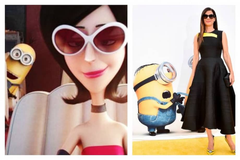 Sandra Bullock prestó su voz para la villana Scarlet Overkill. /AFP