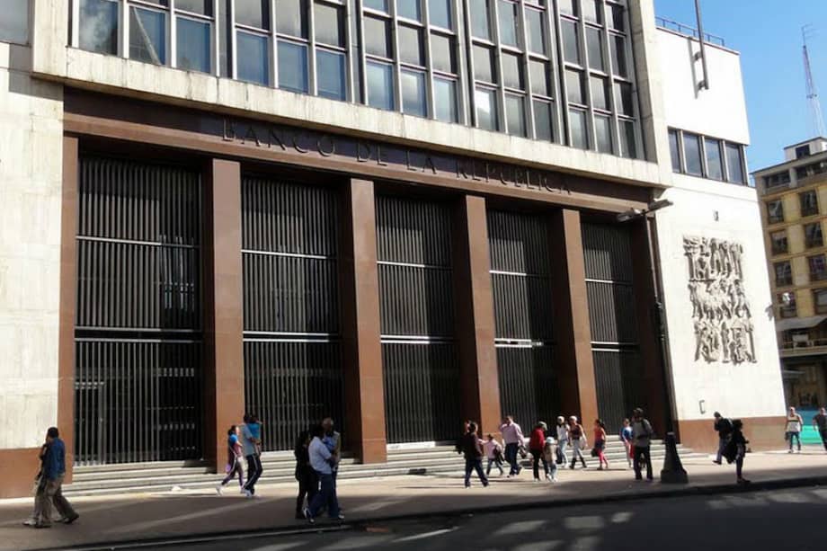 La sede del Banco de la República de Colombia, en el centro de Bogotá. / Archivo El Espectador