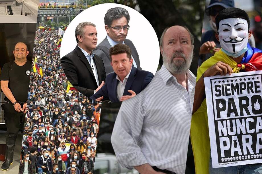 Del Paro Nacional a la captura de Otoniel: así fue el 2021 en Colombia