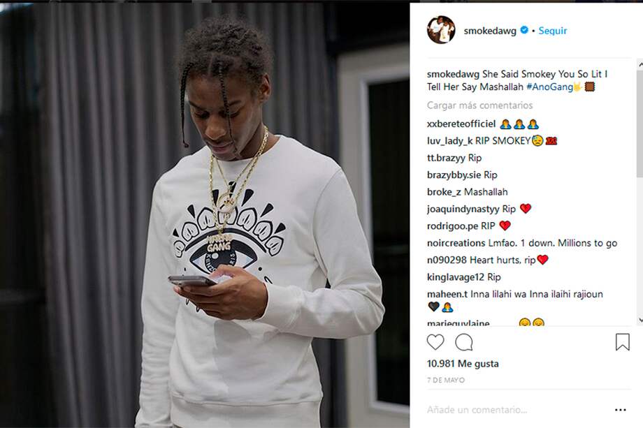 Imagen de Smoke Dawg tomada de Instagram. / Tomada de Instagram.com/smokedawg