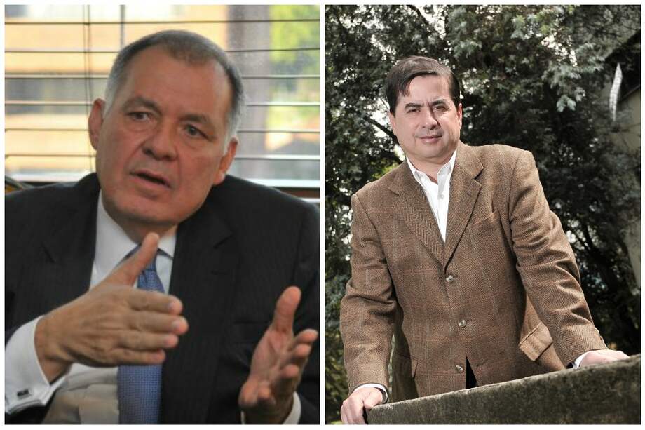 Procurador General Alejandro Ordóñez y el presidente del Congreso, Juan Fernando Cristo