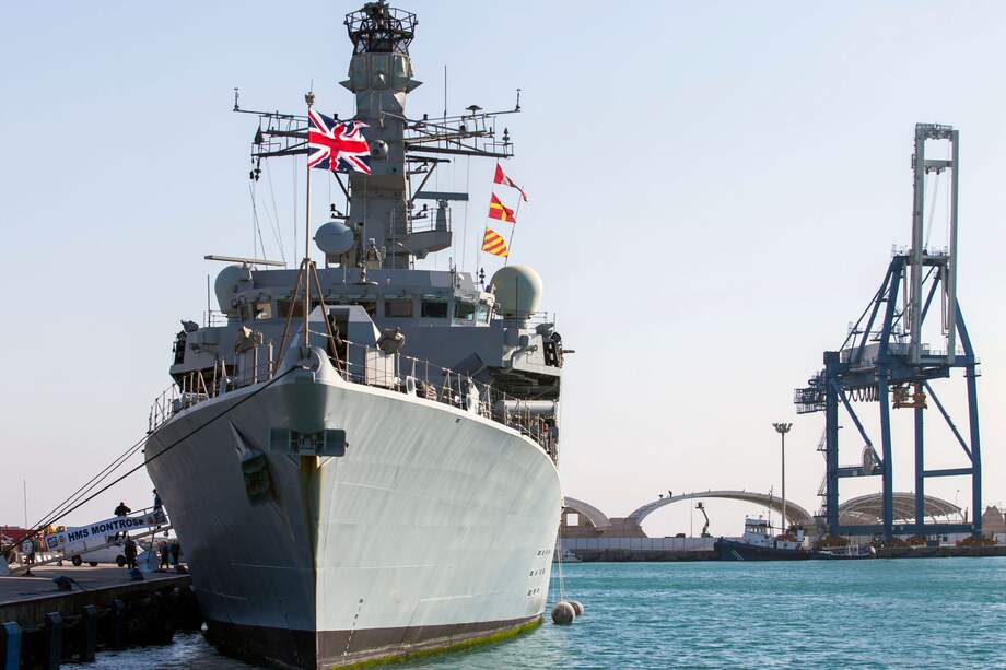 Un buque británico y sus 23 tripulantes están retenidos en el puerto de Bandar Abbas, en el sur de Irán.
/ AFP
