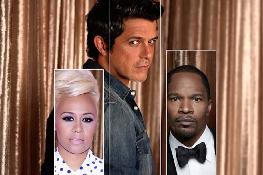 Alejandro Sanz canta con Emeli Sandé y Jamie Fox.