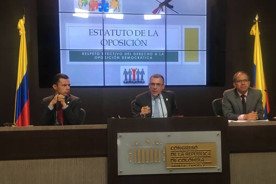 El senador Roy Barreras es uno de los ponentes del Estatuto de la Oposición. / Senado