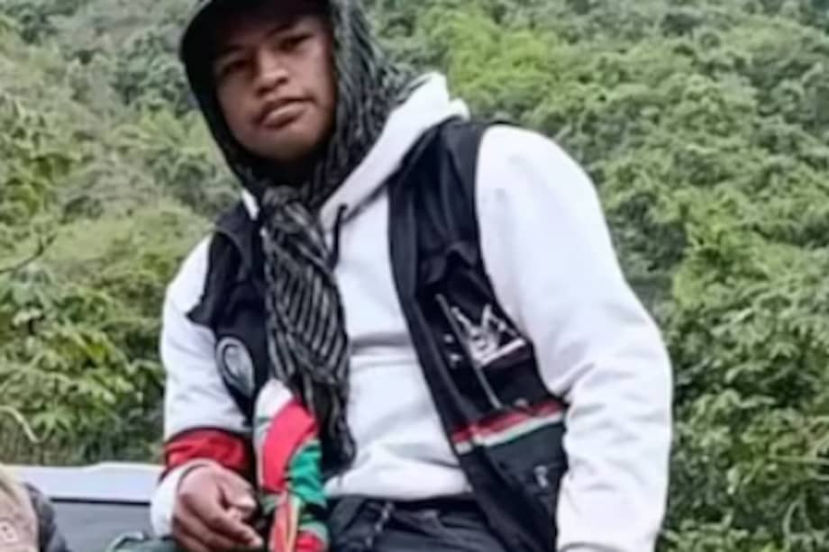 Ferney Pacho, miembro de la guardia indígena asesinado en Páez, Cauca.