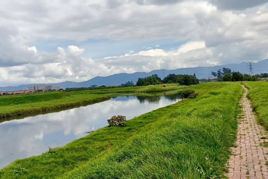 Zona del río Bogotá en donde se realizó la intervención.
