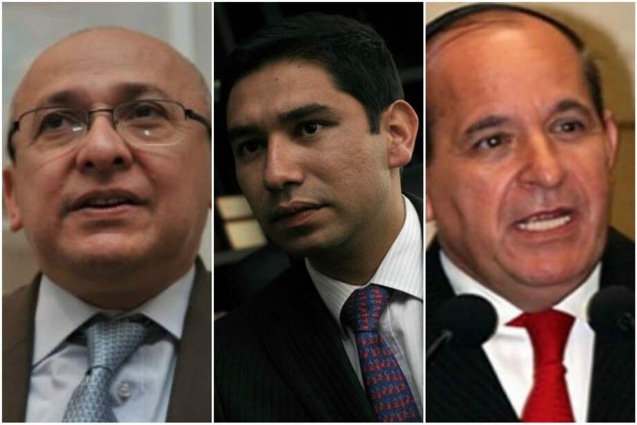 De izq. a der.: Eduardo Montealegre, Luis Gustavo Moreno y Álvaro Ashton. / Fotos: archivo El Espectador