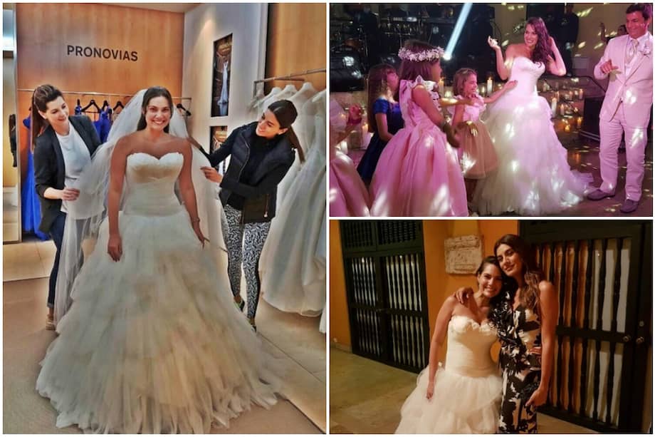 Jessica de la Peña se casó con Ernesto Chalela