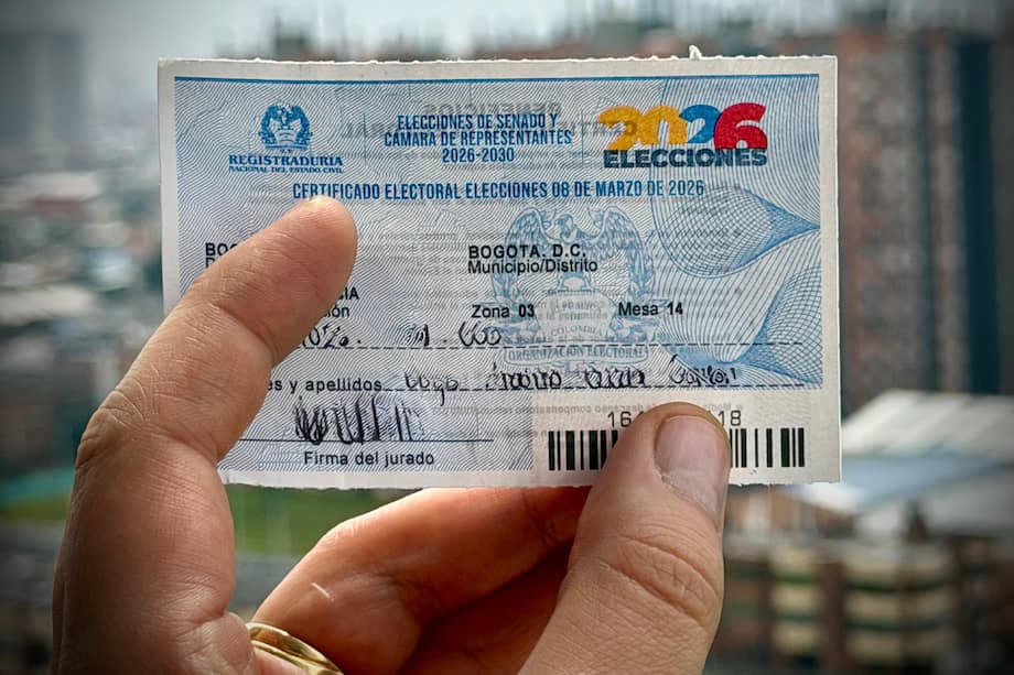 Certificado electoral
