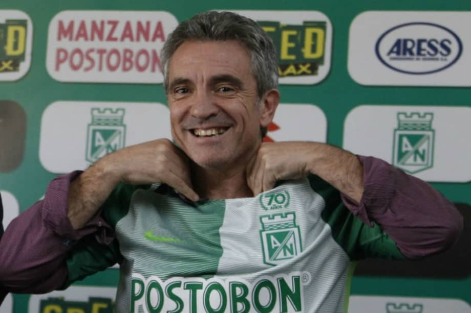 Juan Manuel Lillo, técnico de Atlético Nacional. / Atlético Nacional