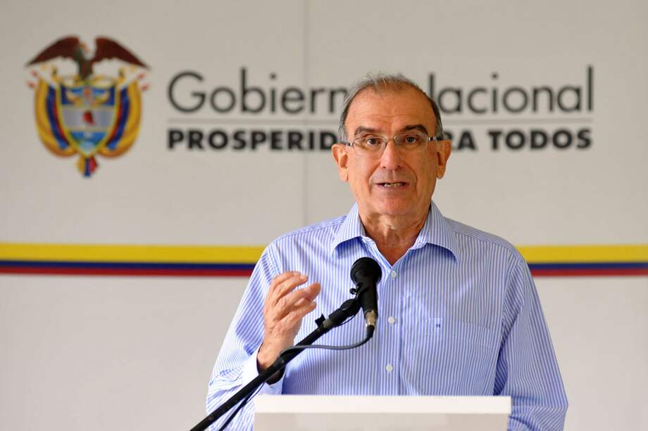 El jefe de la delegación de paz del Gobierno, Humberto de la Calle. / EFE