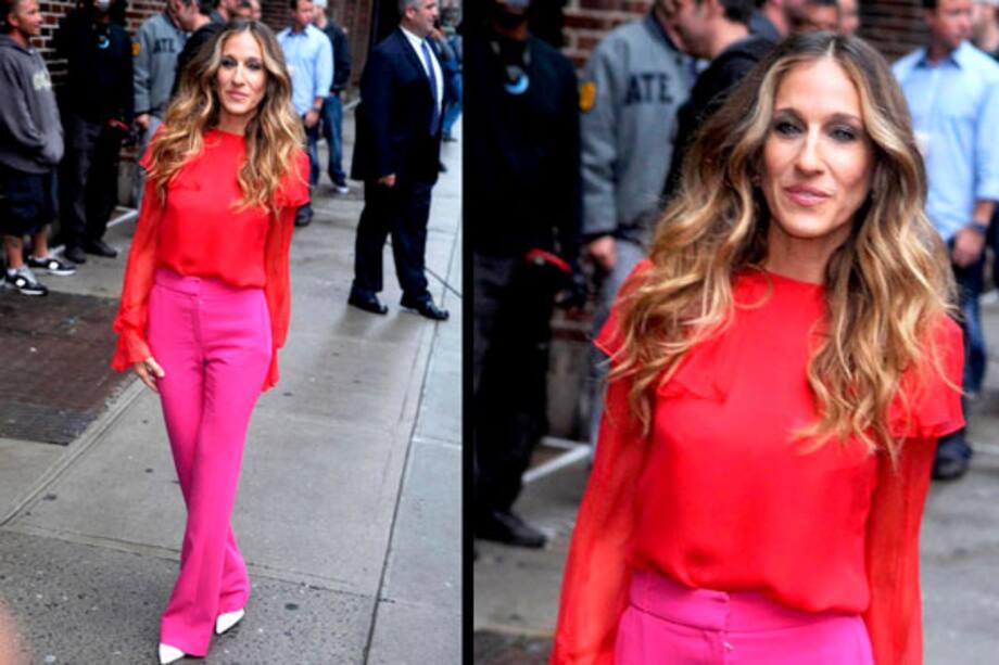 Fucsia y rojo, absolutamente permitidos