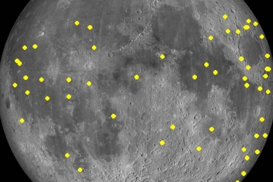 Esta imagen fue capturada por el sistema Neliota, el primero en usar un telescopio de 1,2 m para monitorear destellos fugaces procedentes de la Luna. / Crédito ESA, Agencia Europa Press