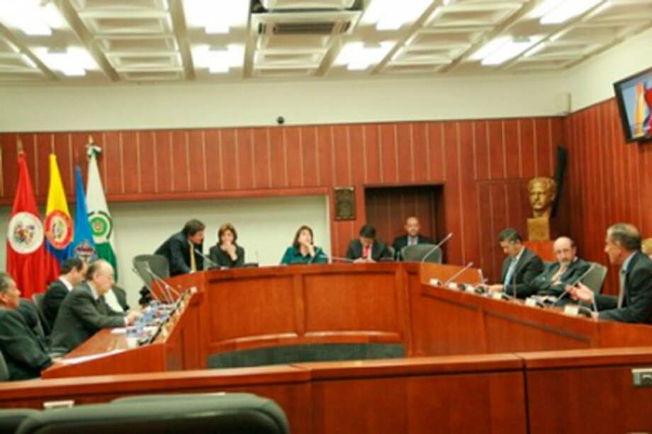 La comisión segunda del Senado, encargada de los Asuntos Internacionales.