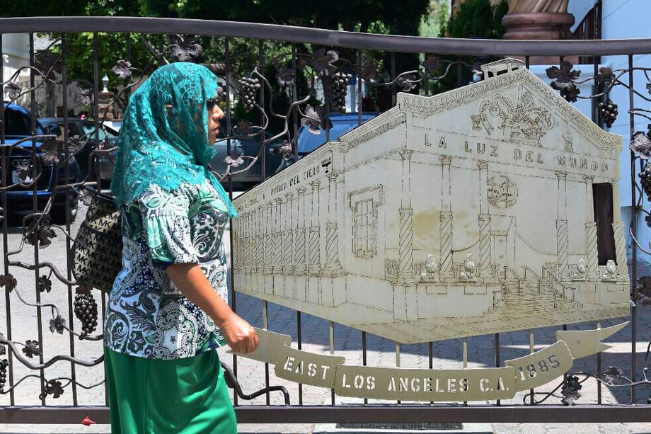 La sede en California (EE. UU.) de la Iglesia Luz del Mundo, cuyo líder fue detenido acusado de abuso sexual. / AFP