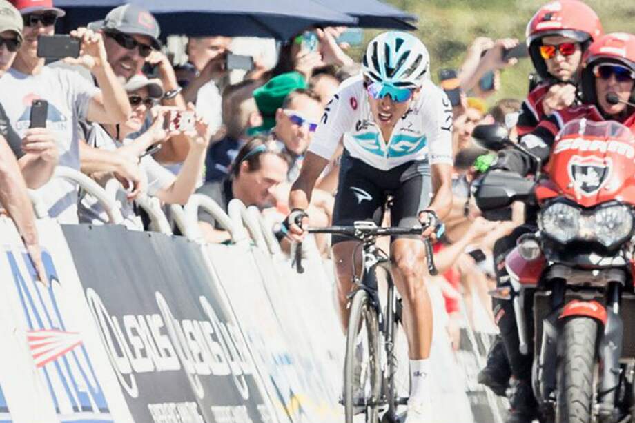 Egan Bernal, ciclista del equipo Sky. / Tour of California