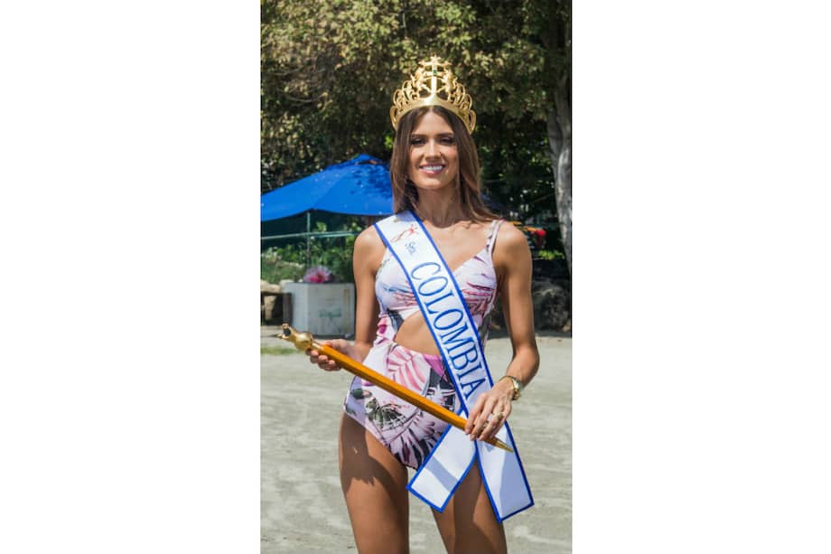 La nueva señorita Colombia, Gabriela Tafur Nader. / Pedro Mendoza