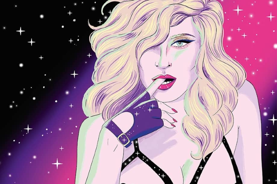 Las ilustraciones interiores de cada etapa de la vida de Madonna son obra de Isa Muguruza, artista del País Vasco reconocida por sus publicaciones en Vogue, Netflix e Instagram.