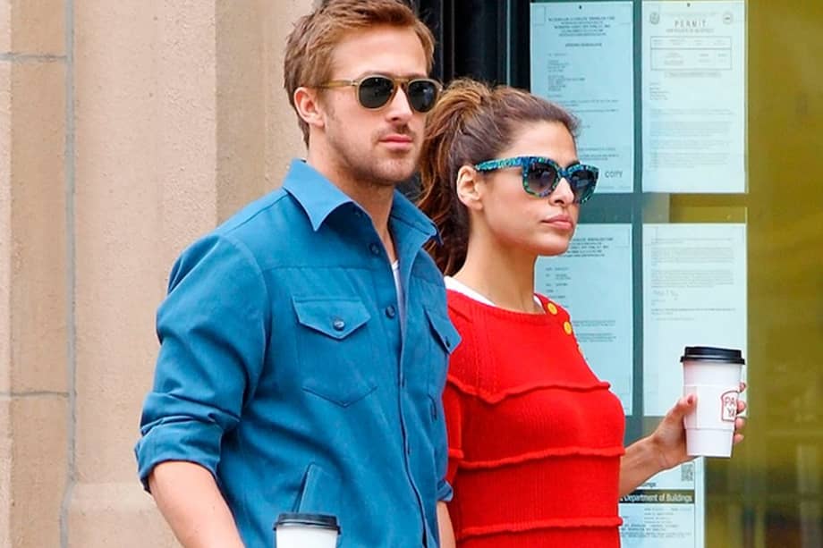 Ryan Gosling y Eva Mendes. / Bang Showbiz