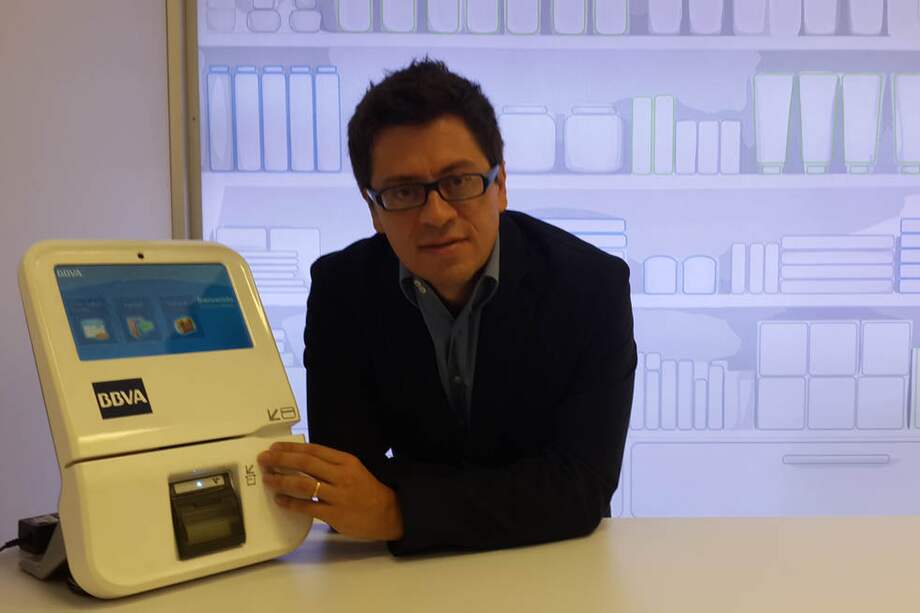 David Martín, coordinador global de los centros de innovación del grupo financiero español BBVA. / Edwin Bohórquez Aya