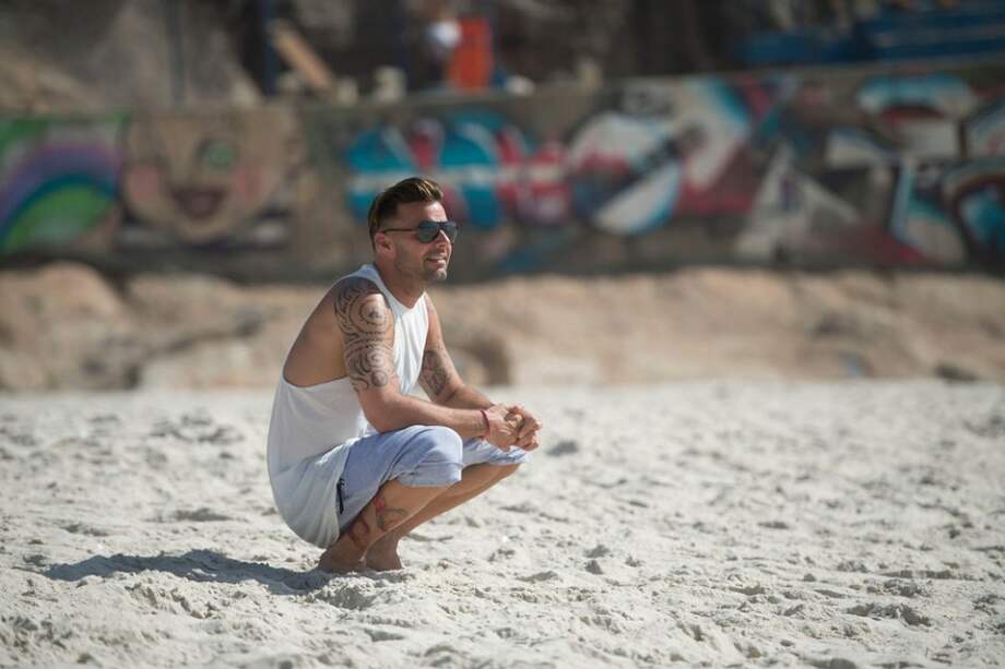 Ricky Martin en Río de Janeiro.