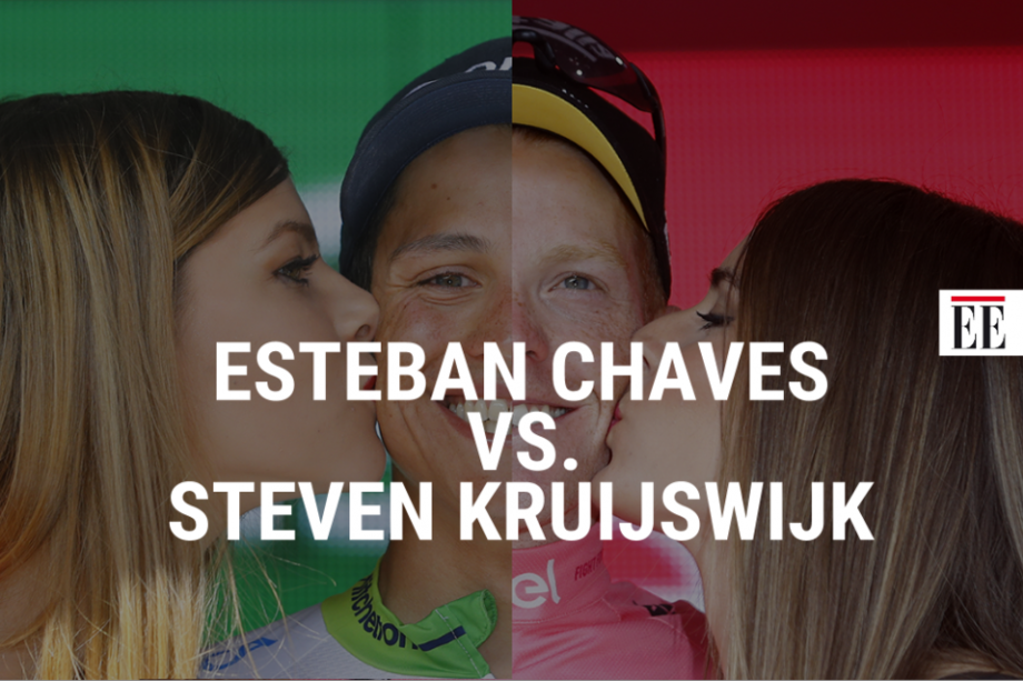 Chaves-Kruijswijk, cara a cara de dos favoritos a ganar el Giro