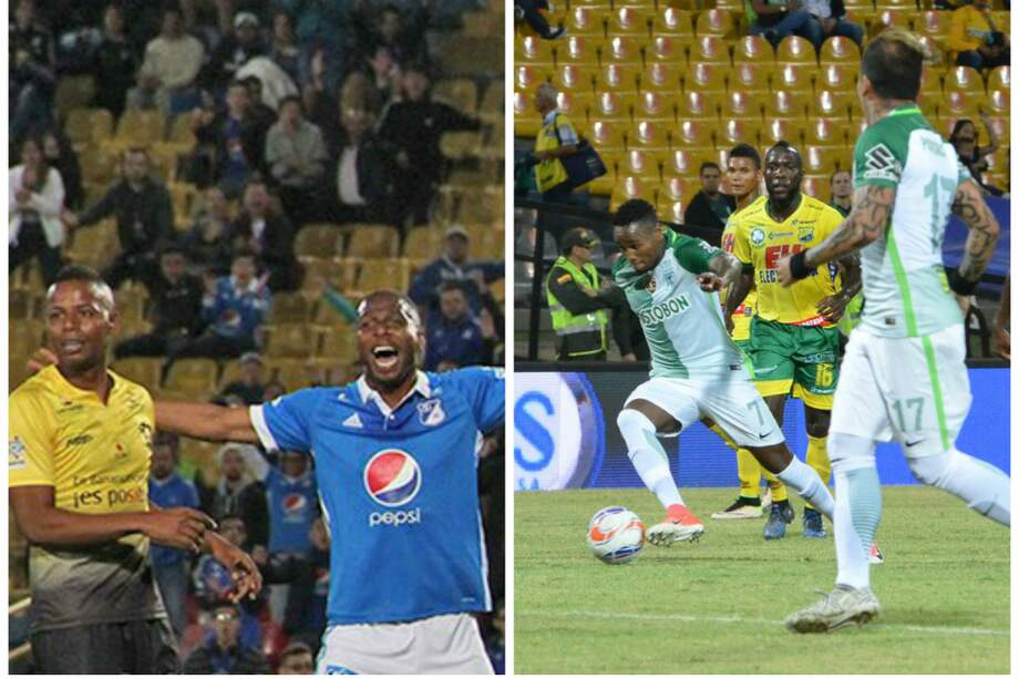 Los partidos de vuelta de los octavos de final de la Copa Águila se disputarán dentro de dos semanas. / @MillosFCoficial y @nacionaloficial