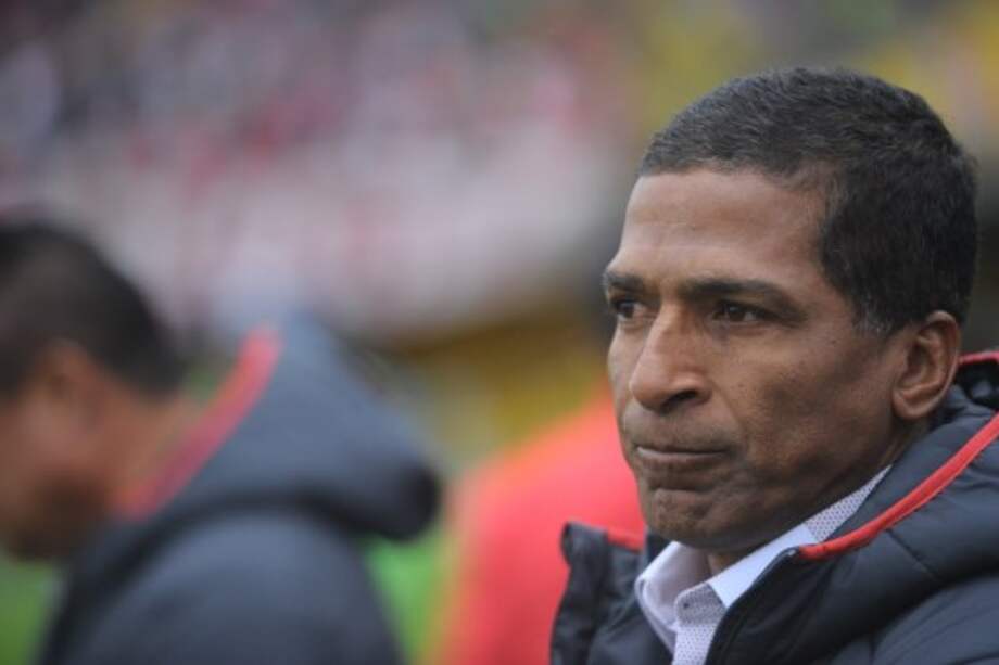 Alexis García, entrenador de Independiente Santa Fe. / Cristian Garavito