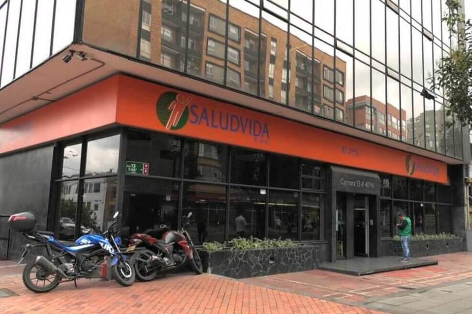 La EPS Saludvida contaba con más de un millón de afiliados.