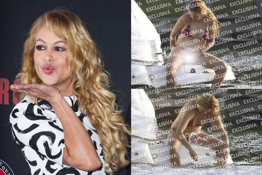 Las imágenes de Paulina Rubio orinando, motivo de Emmy