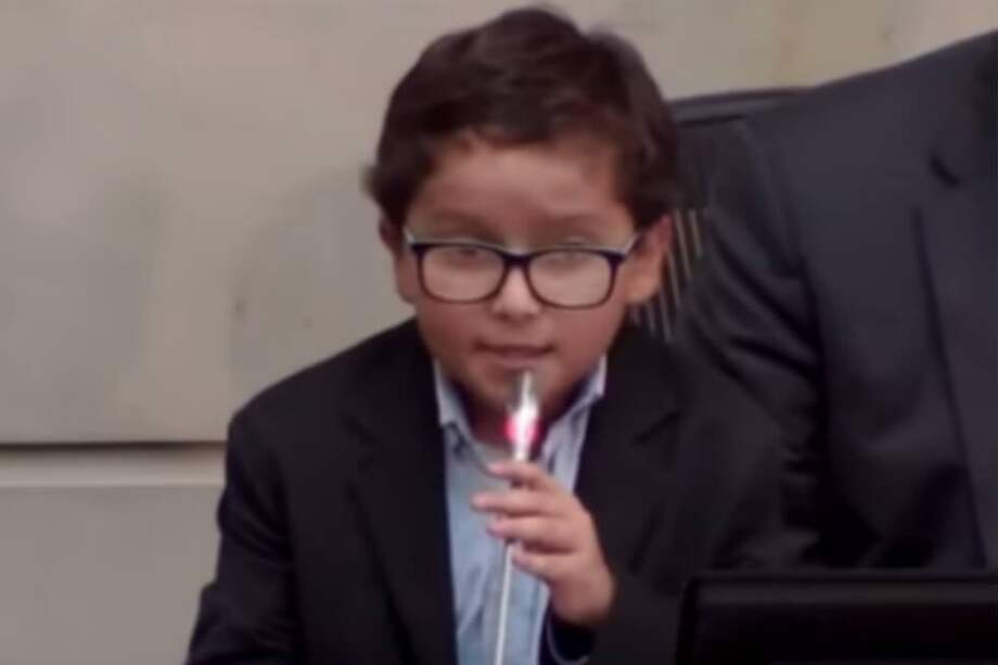 Video: El pequeño ambientalista que se robó la atención en el Congreso