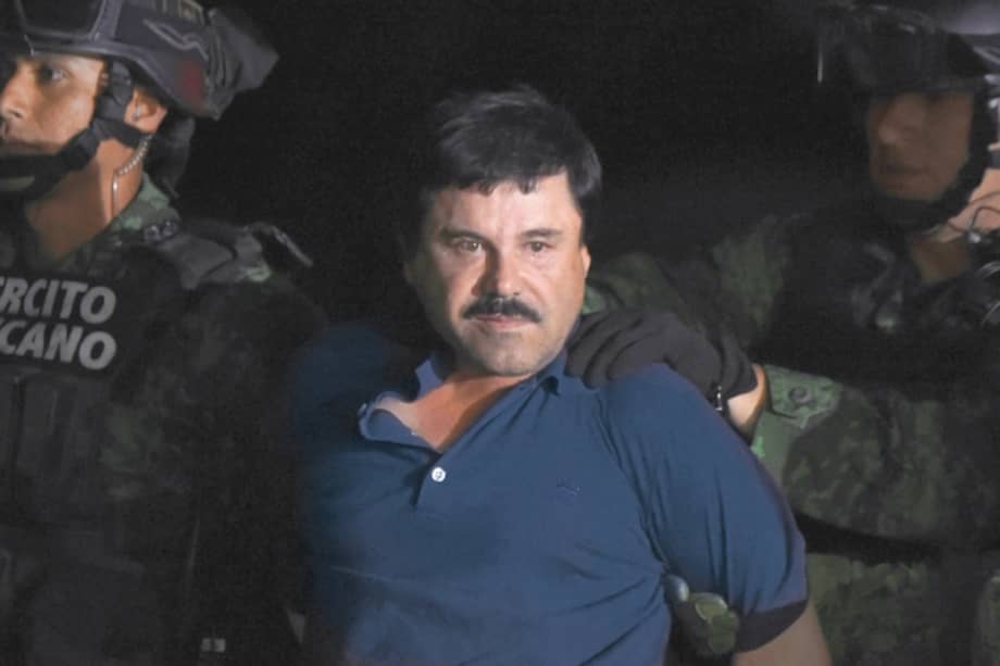 Joaquín “Chapo” Guzmán fue recapturado por las autoridades mexicanas el 2 de enero de 2016 tras haber escapado de la cárcel. / AFP