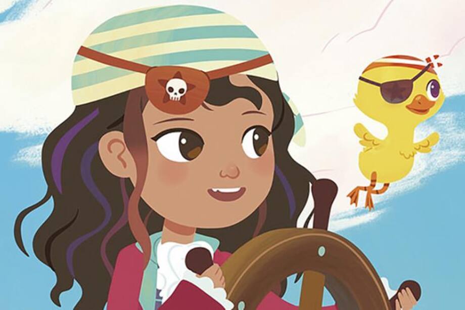 La niña pirata de Discovery Kids que rompe estereotipos es colombiana