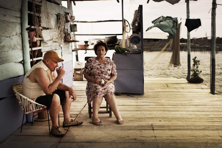 Jorge Cao y Vicky Hernández hacen parte del elenco de la cinta colombiana “La ciénaga: entre el mar y la tierra”. / Cortesía