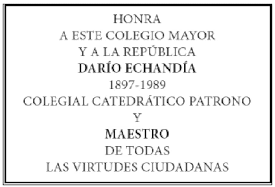 Liderazgo político democrático XXIII. Darío Echandía Olaya