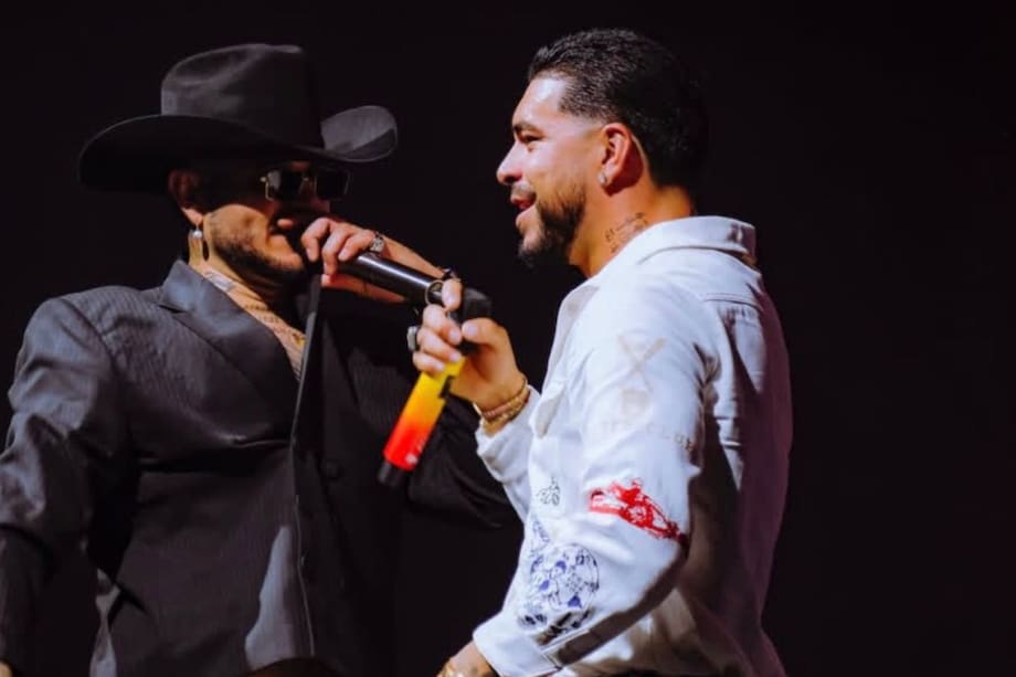 Ryan Castro fue la gran sorpresa de la noche en el concierto de Kapo en Bogotá.