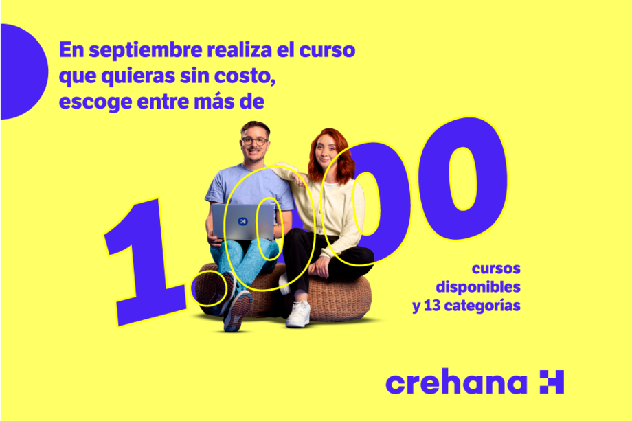 Eleva tu talento al siguiente nivel con los nuevos cursos de Crehana y El Espectador.